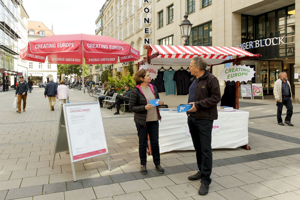 CREATING EUROPE 2017, Sendlinger Straße, München