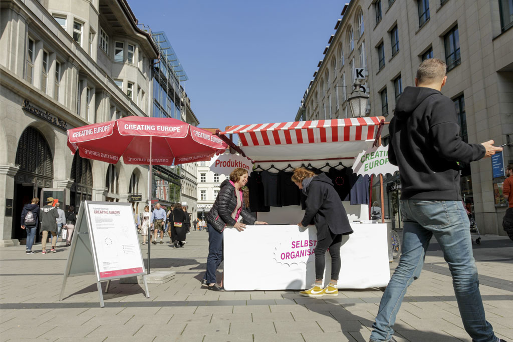 CREATING EUROPE 2017, Sendlinger Straße, München