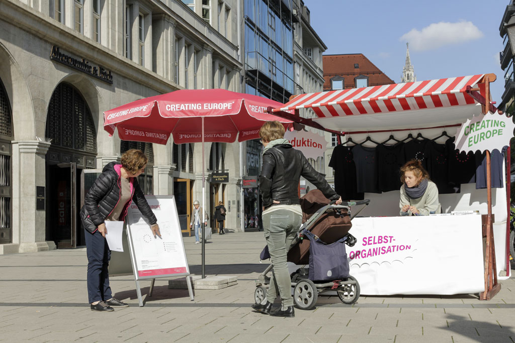 CREATING EUROPE 2017, Sendlinger Straße, München