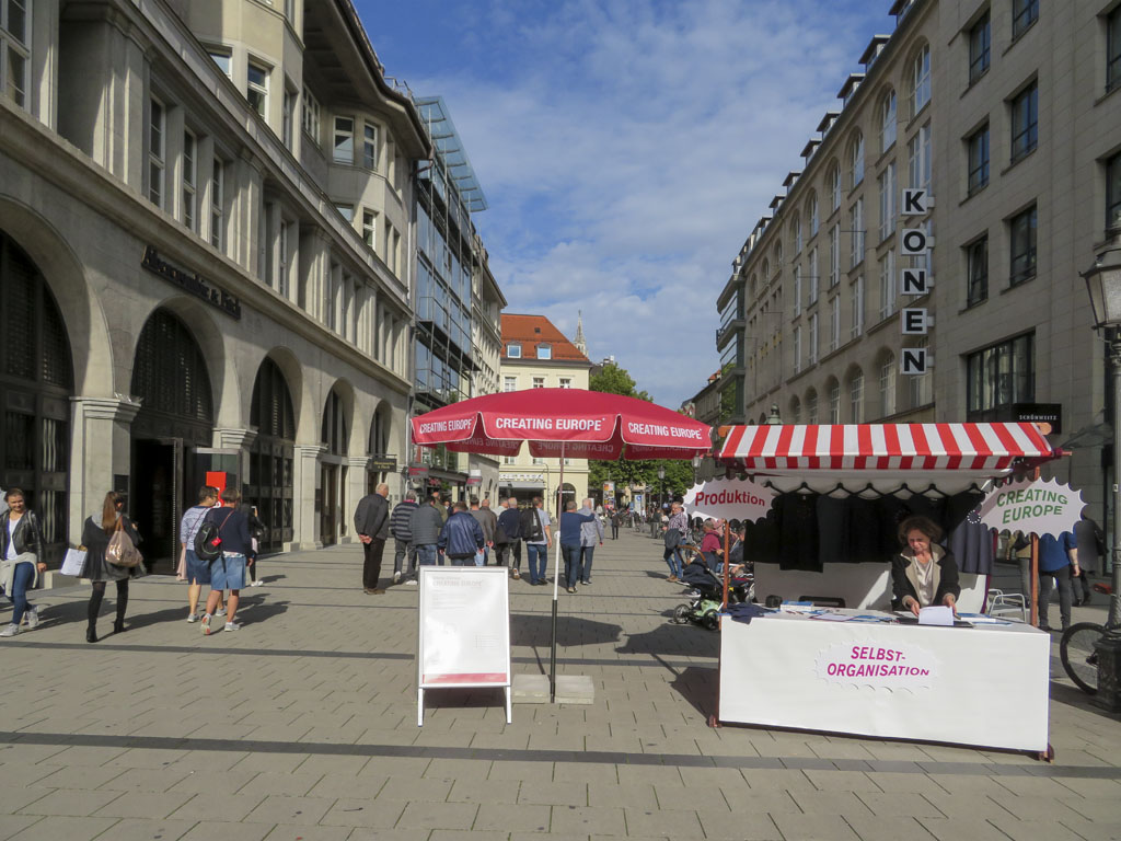 CREATING EUROPE 2017, Sendlinger Straße, München