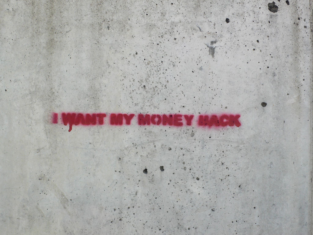 I want my money back Gabriele Obermaier